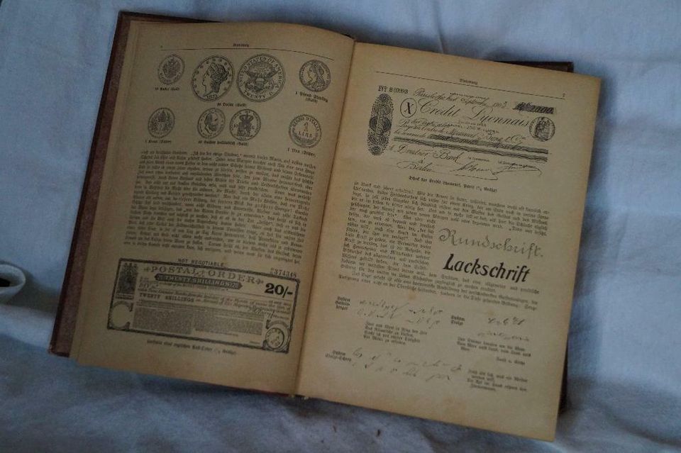 Bibliothek des allgemeinen und praktischen Wissens, ca. 1910 in Waldenbuch