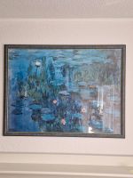 Monet Bild Bilddruck Seerosenteich mit Rahmen 1,32x1,00m Niedersachsen - Garbsen Vorschau