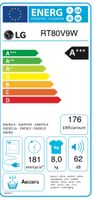 LG RT80V9W 8kg Wärmepumpentrockner A+++ selbstreinigender Kondens Niedersachsen - Hameln Vorschau