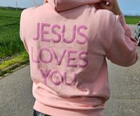 JESUS LOVE YOU christlicher PULLOVER PULLI  neu Baden-Württemberg - Heddesheim Vorschau