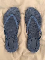 Ilse Jacobsen Glitzer Flip Flops Sandalen Blau 38 Hessen - Münzenberg Vorschau