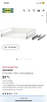 Ikea Küchen Schublade Maximera Mittel 60x60 2x neu Stuttgart - Stuttgart-Süd Vorschau