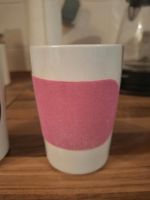 Kahle Becher/Tasse, rosa, mit Filz Niedersachsen - Garbsen Vorschau