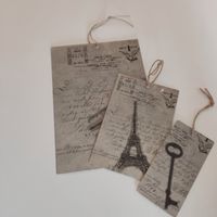 Deko/Vintage/Deko Paris Alu Schilder /Papier Beschichtet im Set Nordrhein-Westfalen - Radevormwald Vorschau