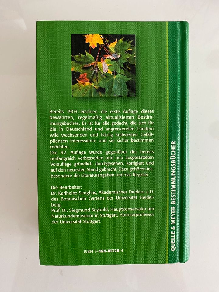 Buch Schmeil - Fitschen Flora von Deutschland und angrenzender L. in Berlin