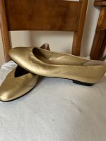 Damenschuhe ,Ballerina Gold Leder Gr. 39,5 Andrea Amante Kreis Pinneberg - Ellerbek Vorschau