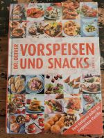 NEU Dr. Oetker Vorspeisen und Snacks Kochbuch Backbuch Kreis Pinneberg - Pinneberg Vorschau