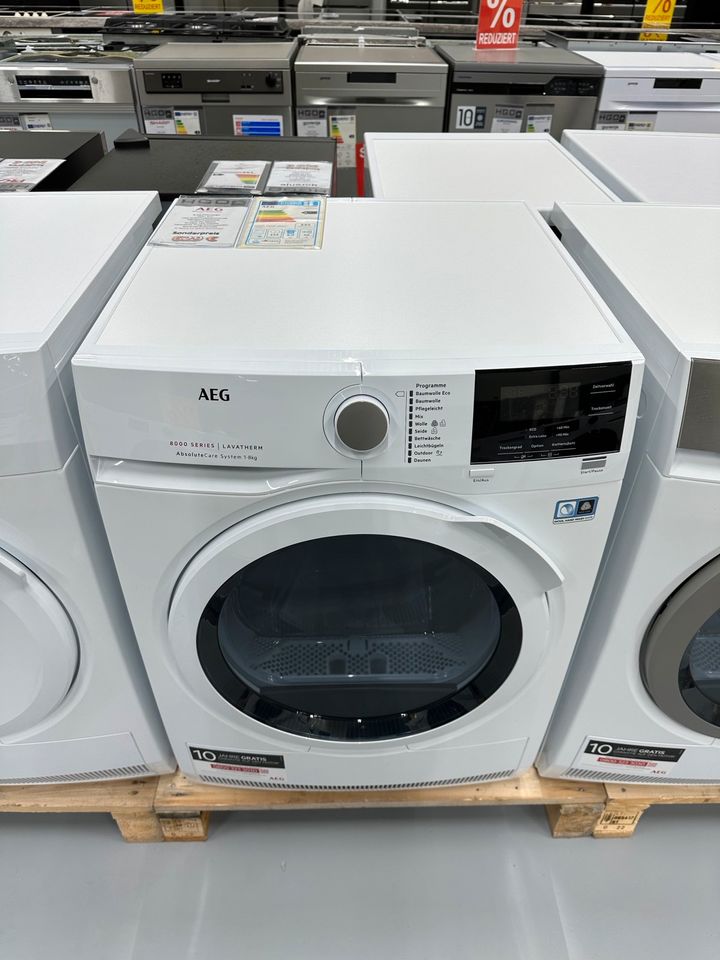 ⚠️ NEU - AEG Wärmepumpentrockner - 8 KG A++ Trockner in Nordrhein-Westfalen  - Voerde (Niederrhein) | Waschmaschine & Trockner gebraucht kaufen | eBay  Kleinanzeigen ist jetzt Kleinanzeigen
