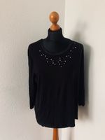 Betty Barclay Shirt schwarz mit Glitzersteinen und Perlen Gr. 44 Bayern - Ingolstadt Vorschau