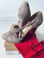 Original Louboutin High Heels Drapiday 120 grau Gr. 38 Niedersachsen - Laatzen Vorschau