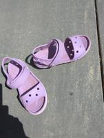 Crocs lila c12 Sandalen 29-30 Bayern - Bergrheinfeld Vorschau