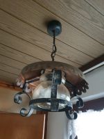 Lampen Retro Metall Kupfer Holz Spiegel Geschmiedet Selten Bayern - Hammelburg Vorschau