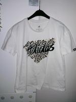 ADIDAS Damen Leo Graphic T-shirt, weiss, Größe S Häfen - Bremerhaven Vorschau