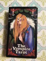 Tarot Deck „The Vampire Tarot“ v. Nathalie Hertz RARITÄT Baden-Württemberg - Zaisenhausen Vorschau