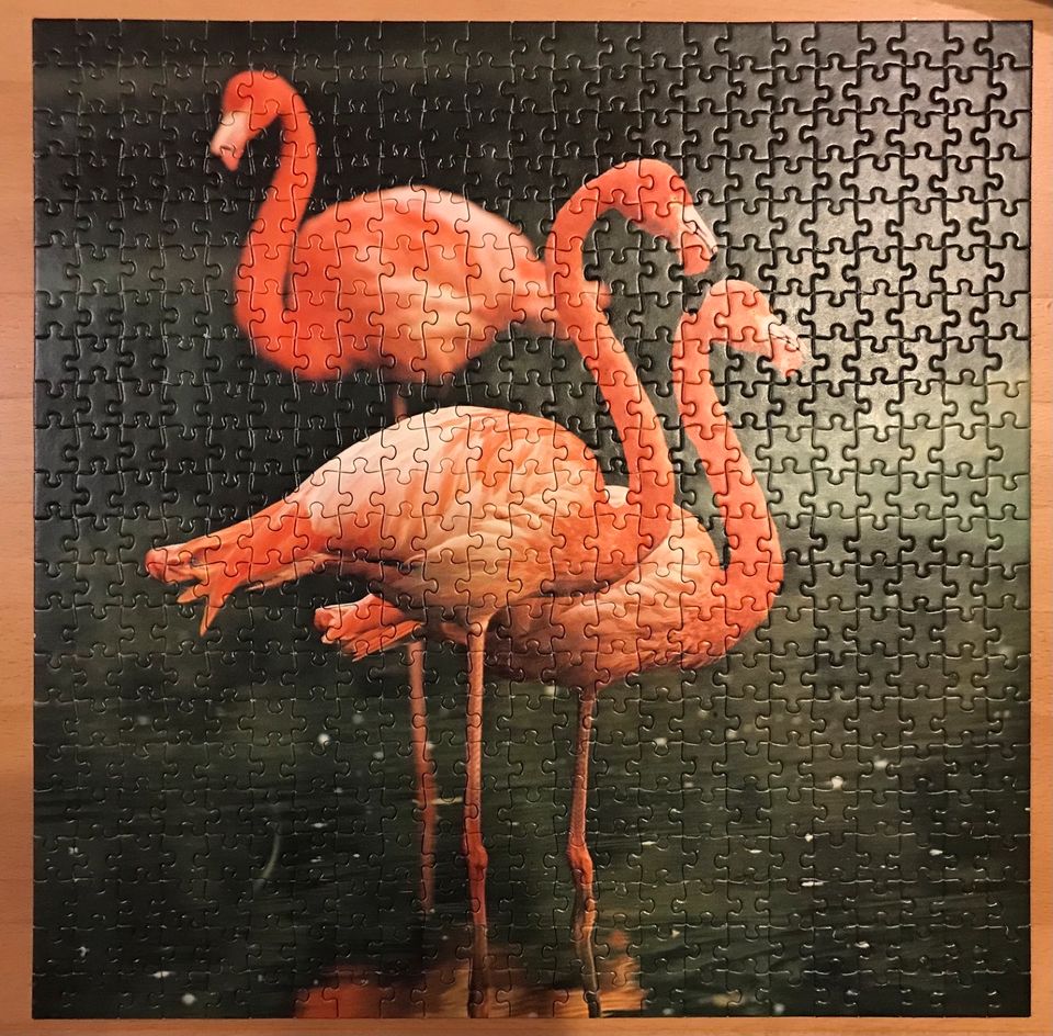 Schmid Puzzle Wildpark Flamingos 500 Teile Vollständig in Stadthagen