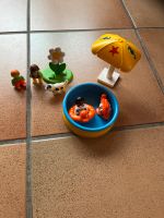 Playmobil 123  Pool mit Schirm, Hund, Fisch, Blume,3 Spielfiguren Nordrhein-Westfalen - Vlotho Vorschau