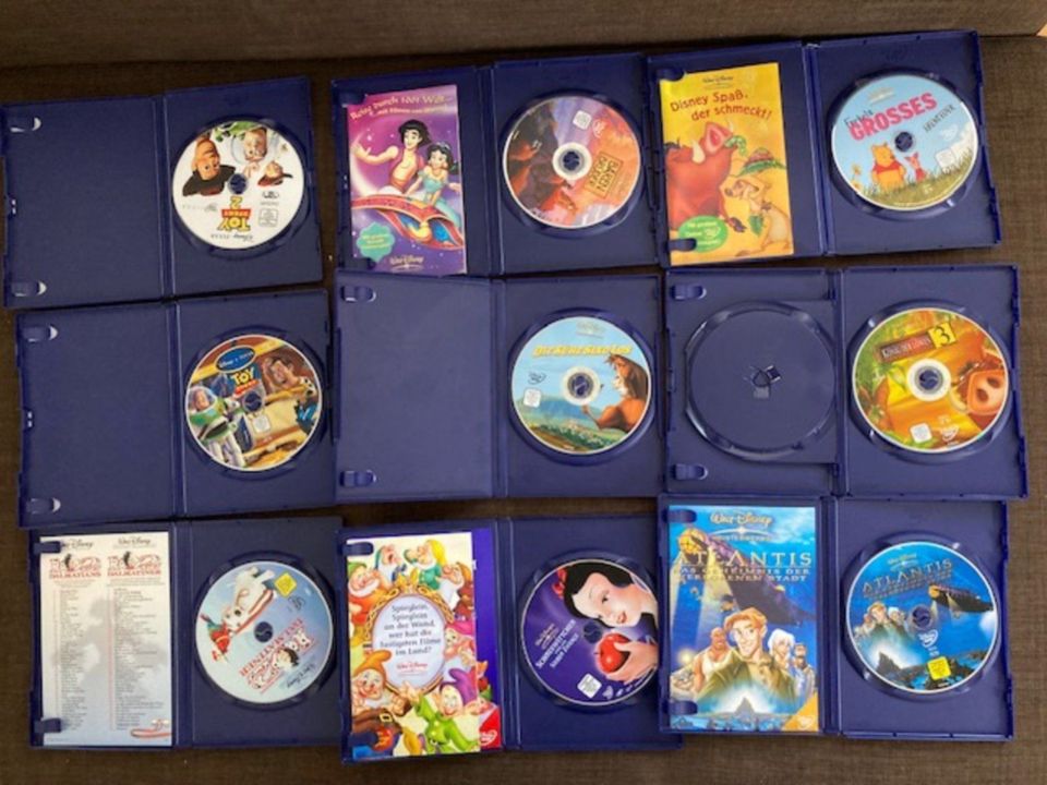 9x DVD's für Walt Disney Fans, Liebhaber und Sammler aus Nachlass in Stuttgart