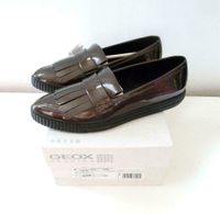 GEOX "Amalthia" Slipper Mokassin Lack Damen - NEU - 40 - chestnut Nordrhein-Westfalen - Neuss Vorschau