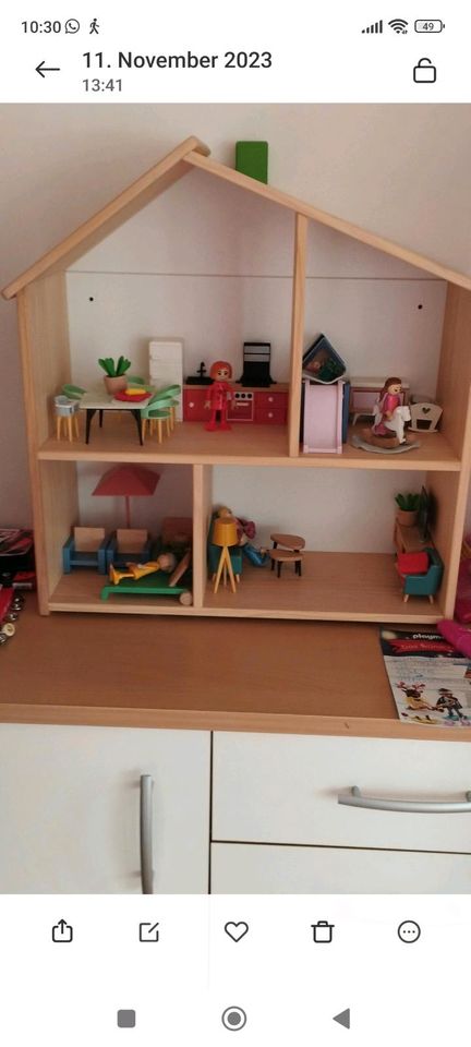 Puppenhaus komplett eingerichtet in Rösrath
