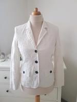 ♡ Bonita Biba Blazer Größe 40 Jacke weiß ♡ Nordrhein-Westfalen - Mönchengladbach Vorschau