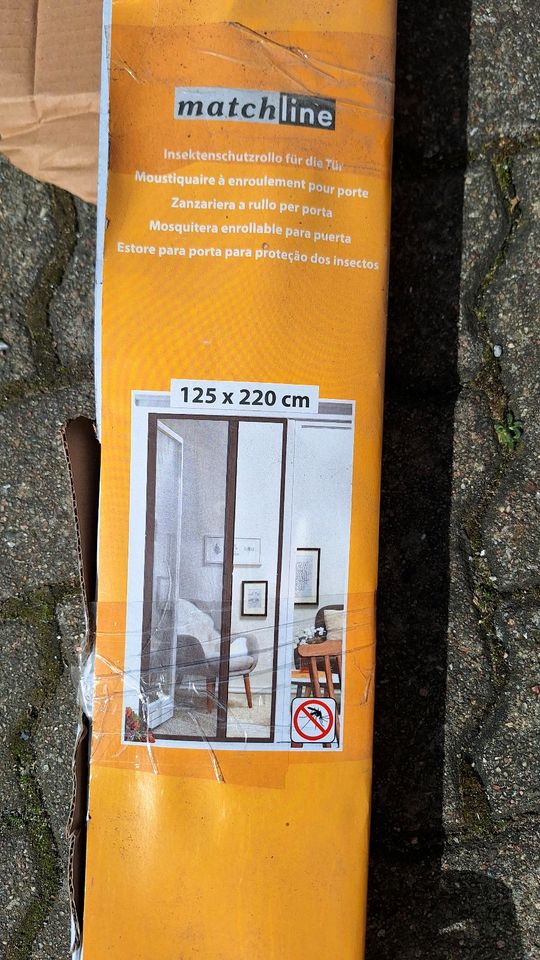 Insektenschutzrollo für die Tür 125x220cm in Hamburg