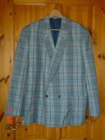 Blazer, Sakko, Sommersakko in blau-grau kariert, Größe 56 Brandenburg - Reichenow-Möglin Vorschau