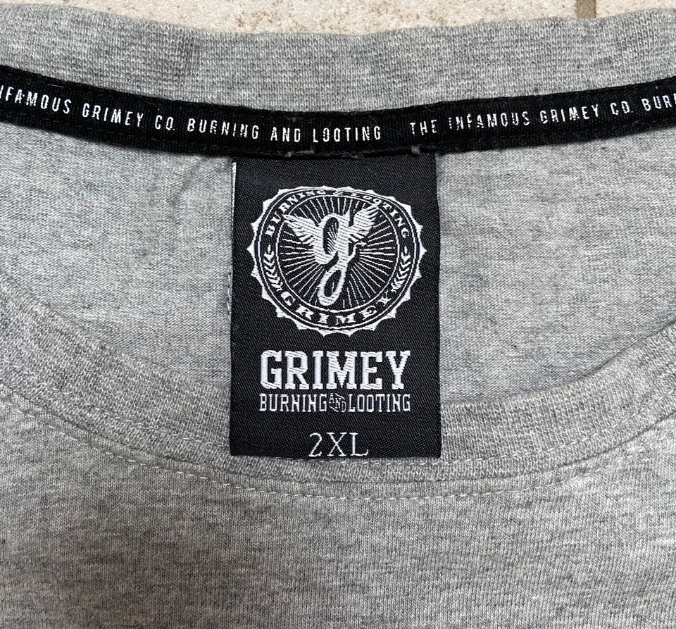 GRIMEY T-Shirt grau 2XL XXL in Bremerhaven