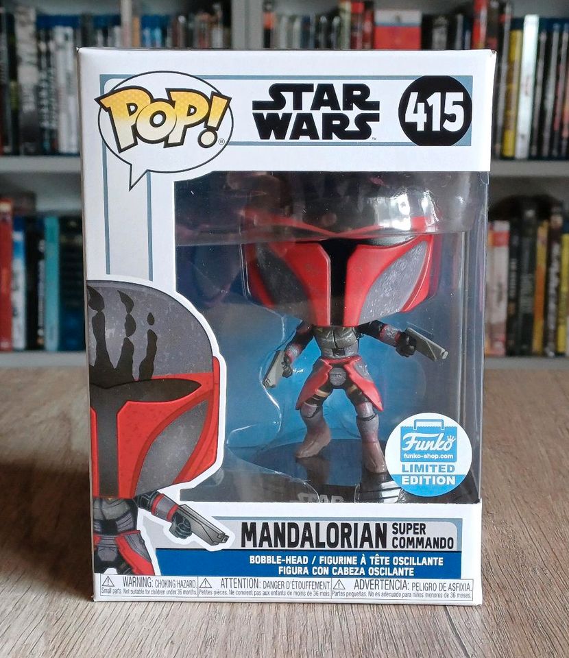 Funko Pop! Star Wars Mandalorian Super Commando 415 Funkoshop in Alveslohe