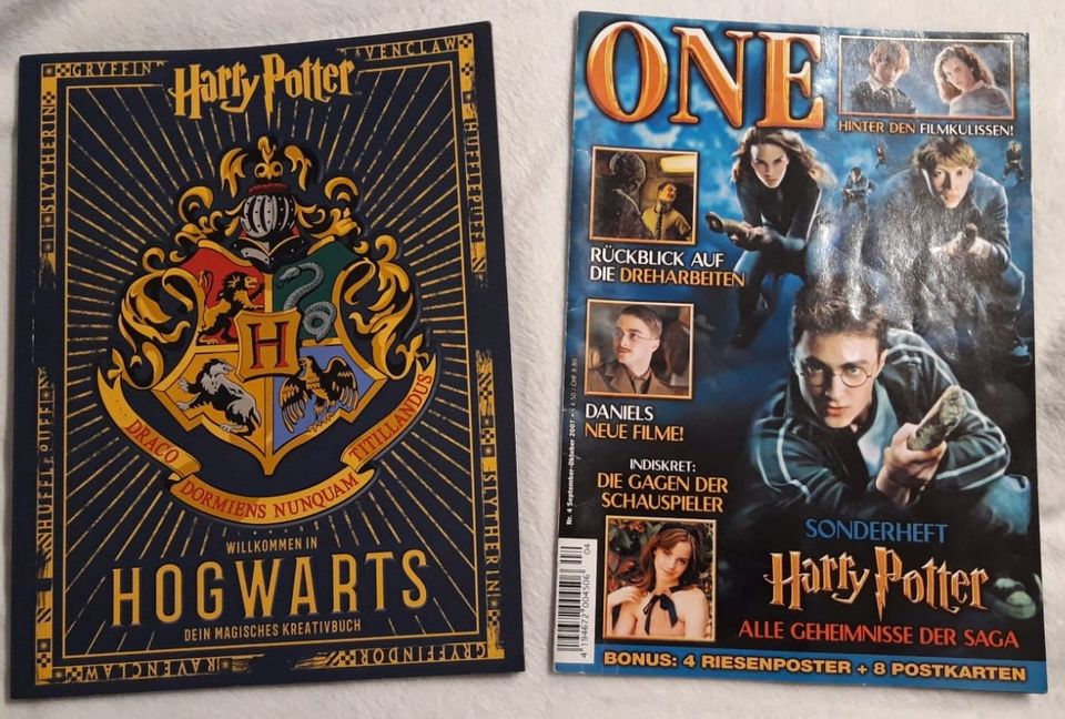 Harry Potter – Heft & eine Zeitschrift (ONE) von 2007 in Plettenberg