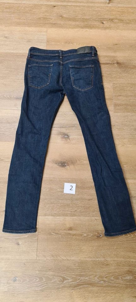 3X Selected Homme Slim Leon Herren Jeans Hose Größe. W30/L34 in Aßlar