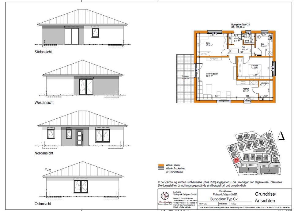 Barrierearmer Bungalow mit Süd-West-Terrasse als Invest in Delligsen