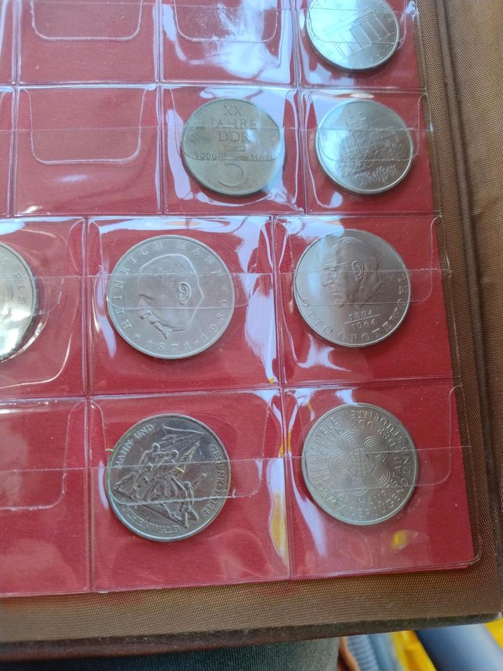 DDR Münzen lot 23stück in Dannenwalde (Gumtow)
