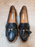 Neu Buffalo Loafer Gr.37 Schwarz Quasten Slipper Mokassins Nordrhein-Westfalen - Neuss Vorschau