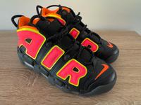 Nike Air More Uptempo black/hot punch-volt Gr. 38 Bayern - Zirndorf Vorschau