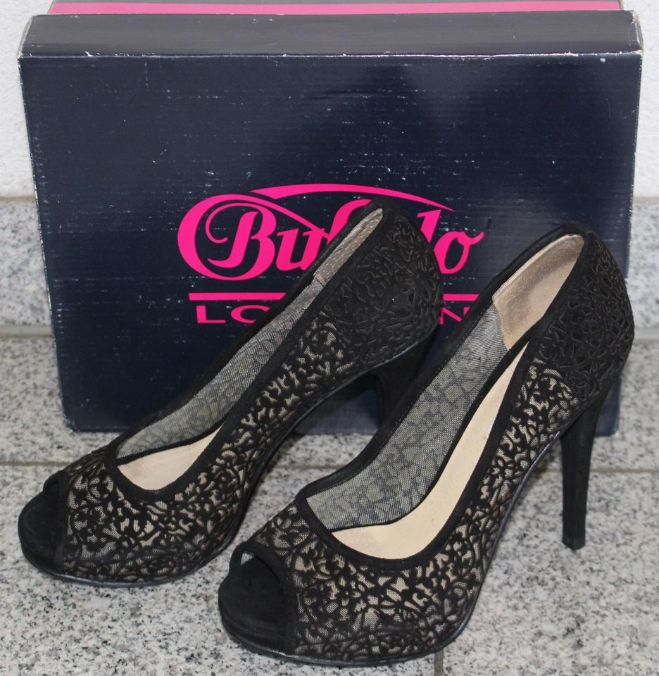 Pumps / High Heels ~ BUFFALO London ~ Gr. 38 ~ schwarz ~neuwertig in Hürth