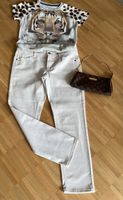 Cambio  Jeans Hose Liane Gr. 40  Creme/Beige Neuwertig Essen - Essen-Kettwig Vorschau