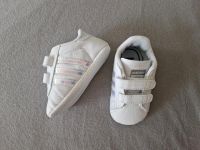 Babyschuhe, Krabbelschuhe, Adidas Superstar Crib, 17, weiß-holo Rheinland-Pfalz - Ludwigshafen Vorschau