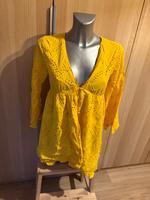 Zara Kleid Kleidchen Tunika Bluse Sommer Boho Gelb XS Brandenburg - Zossen-Wünsdorf Vorschau