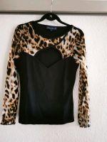 Leo Langarm Shirt Tunika Ricarda M. Gr.34 schwarz/leo sexy Nordrhein-Westfalen - Kamen Vorschau