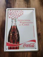 Cola Cola Werbemittel Werbeschild aus Metall Baden-Württemberg - Langenburg Vorschau