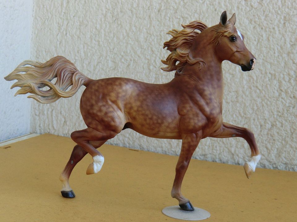 MoDELLPFERD BREYER ARAB HUCKL BEY dappl FUCHS CM JCLAUS USA LSQ S in Oberursel (Taunus)