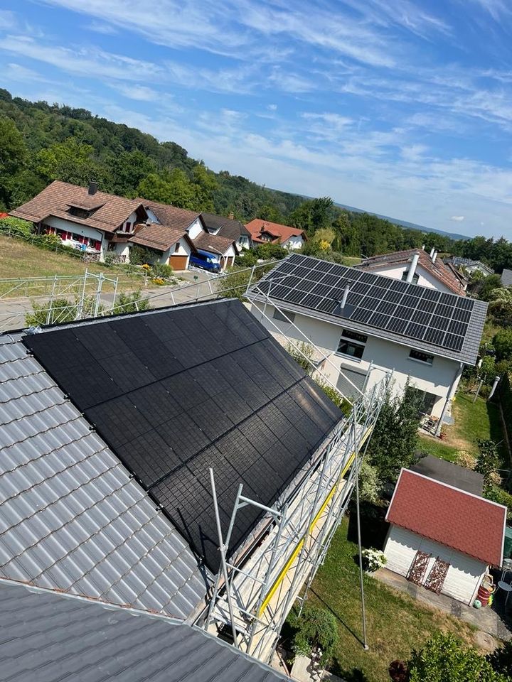 Photovoltaik Anlage am Hochrhein in Waldshut-Tiengen