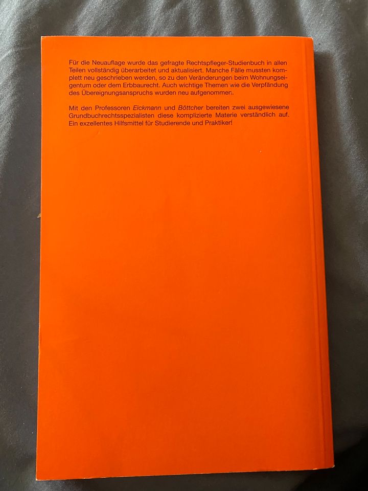 Rechtspfleger Studienbuch Grundbuchrecht in Berlin