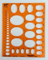 Ellipsenschablone Standardgraph No. 1164/45 Niedersachsen - Osterholz-Scharmbeck Vorschau