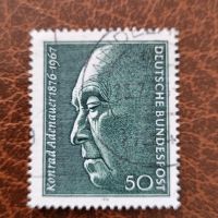 Bund Mi. 876 Konrad Adenauer BRD #1332 - Preis 0,50 € Niedersachsen - Aurich Vorschau