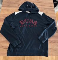 Hugo Boss Kapuzenpullover dunkelblau Größe XL guter Zustand Hessen - Bickenbach Vorschau