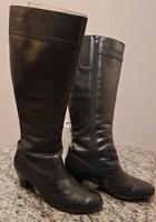 Lederstiefel schwarz in Gr. 39 ecco Nordrhein-Westfalen - Marl Vorschau