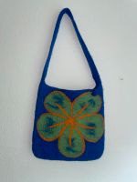 Blaue Tasche mit Blume München - Laim Vorschau