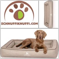 Knuffelwuff Orthopädisches Hundebett Montego grau M-XXXL Hessen - Calden Vorschau