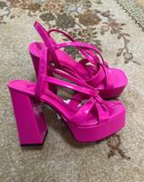 ZARA pinke Barbie Boots / High Heels Größe 37 Nordrhein-Westfalen - Herne Vorschau
